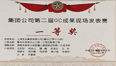 上海Z6官网在集团公司第二届QC成果现场发表赛荣获佳绩